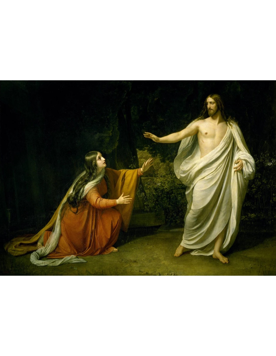 Rompecabezas Alexander Ivanov - Aparición de Cristo a María 1000 piezas 2