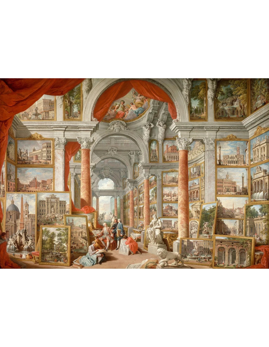Rompecabezas Roma Giovanni Panini - Galería de Vistas de Roma Moderna 1000 piezas 2