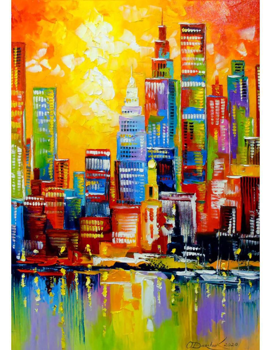 Rompecabezas New York City Nueva York Brillante 1000 piezas 2