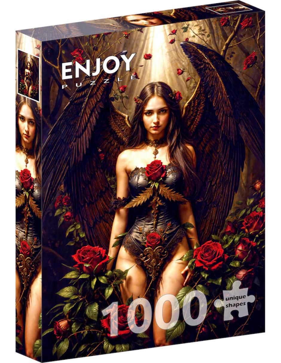 Rompecabezas Hadas mágicas Ángel Oscuro 1000 piezas