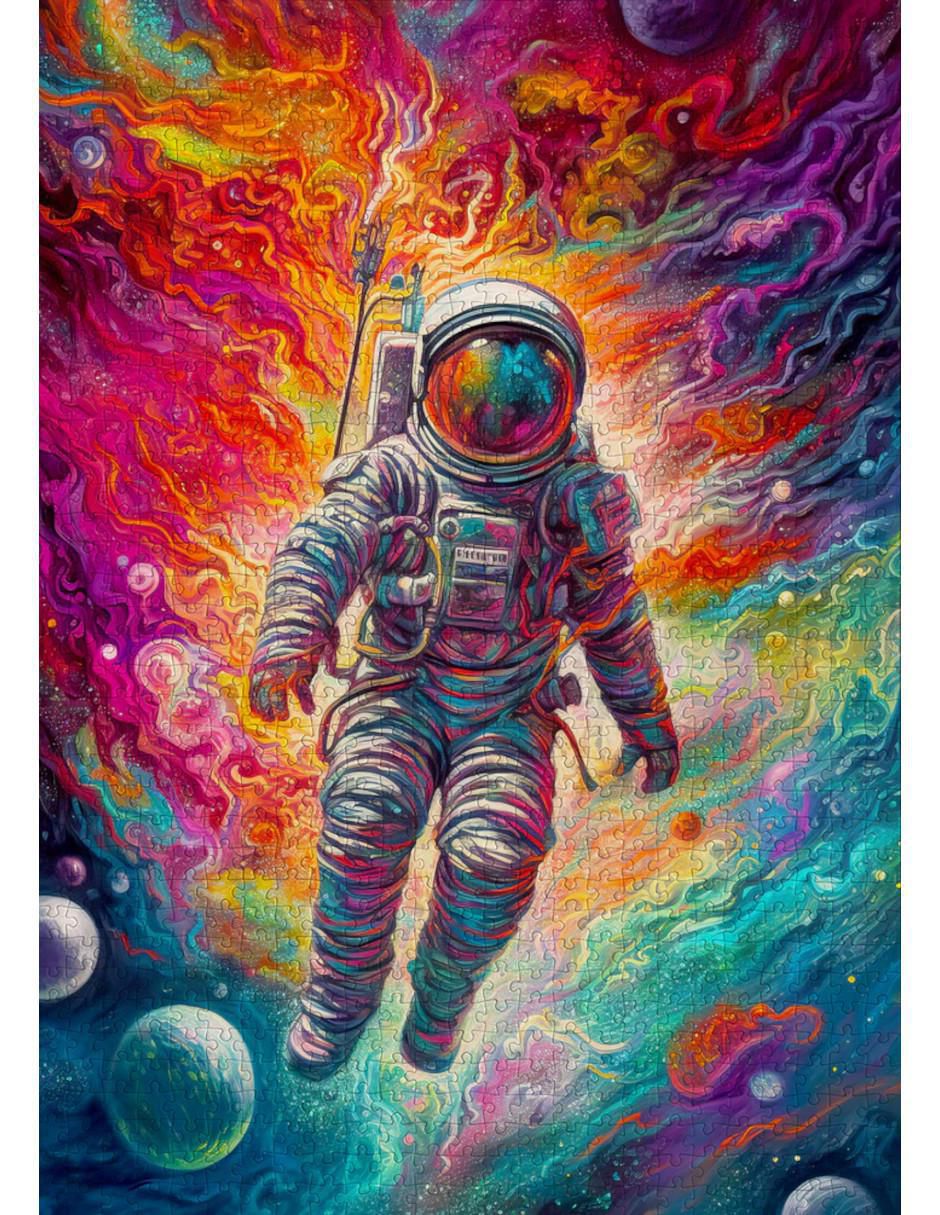 Rompecabezas Nasa Espacio Gravedad Cero 1000 piezas 2