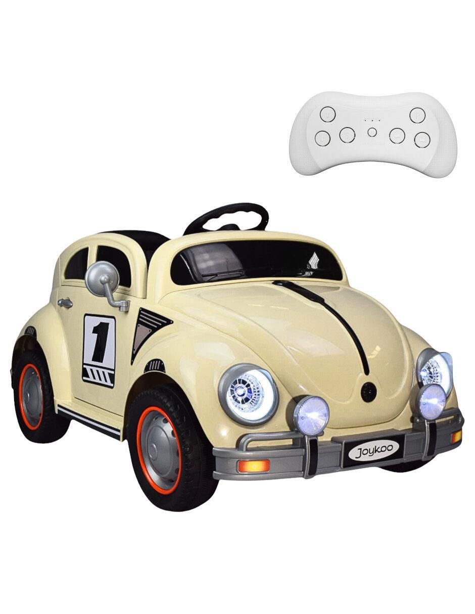 Automóvil montable Diseño vochito recargable