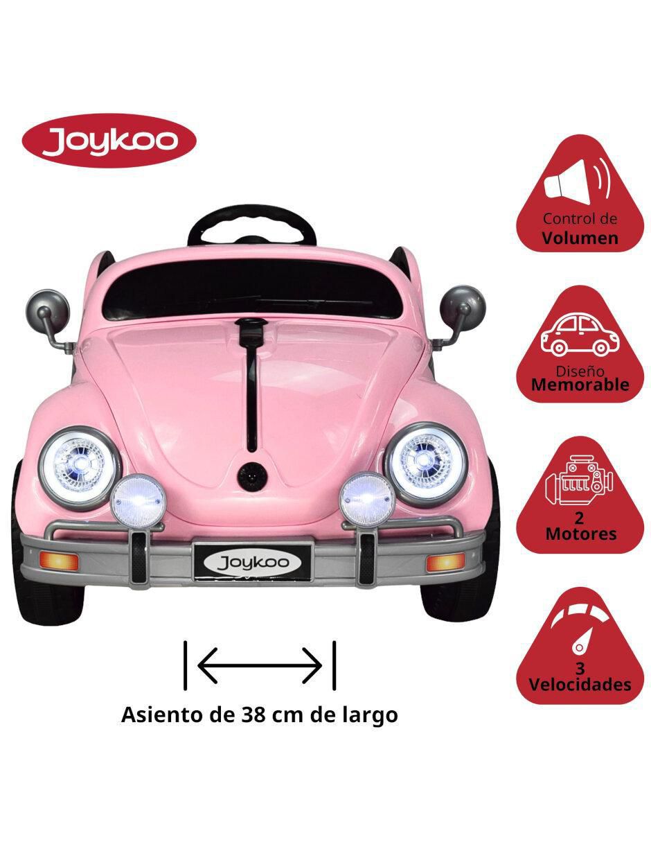 Automóvil montable Diseño vochito recargable 3