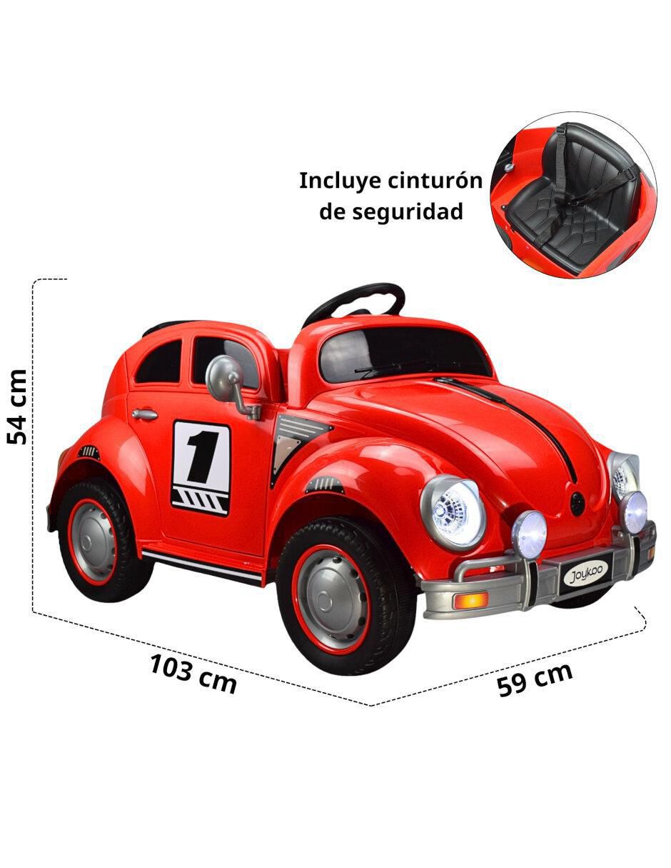 Automóvil montable Joykoo Diseño vochito recargable