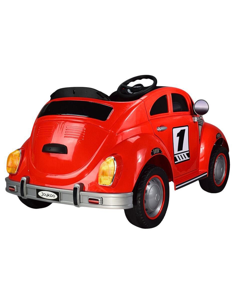 Automóvil montable Joykoo Diseño vochito recargable