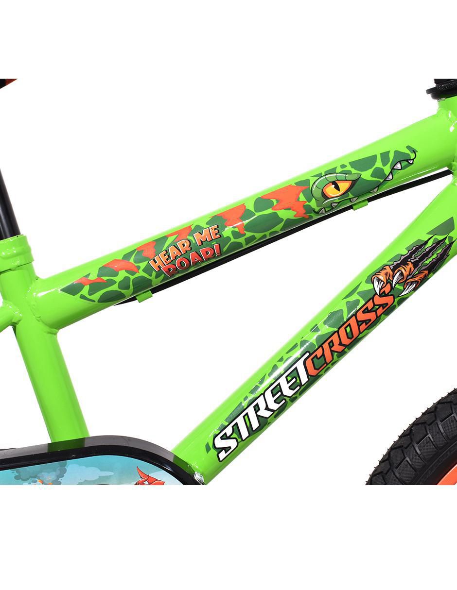 Bicicleta infantil rodada 16 para niño 9