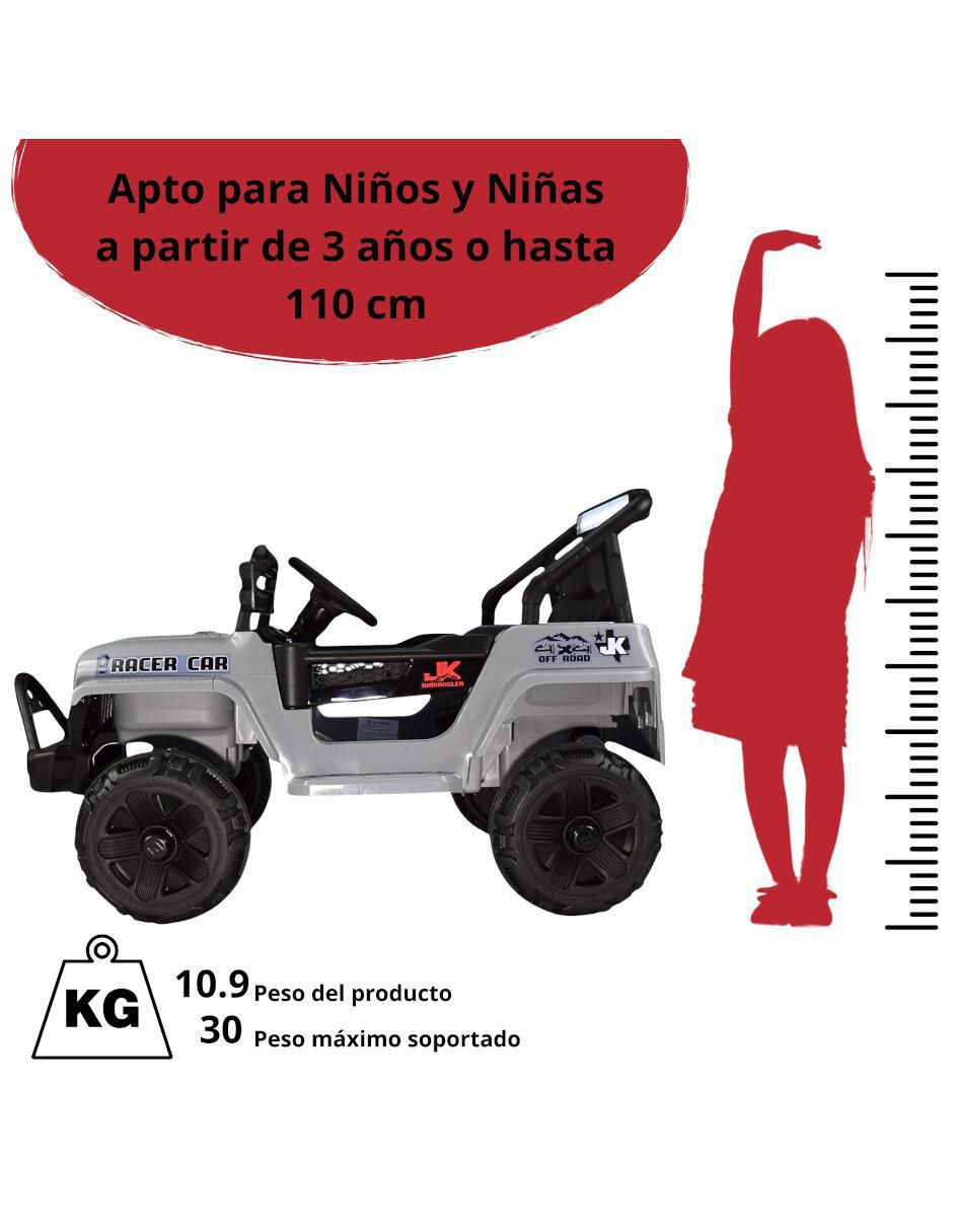 Automóvil montable Joykoo Racer Car recargable