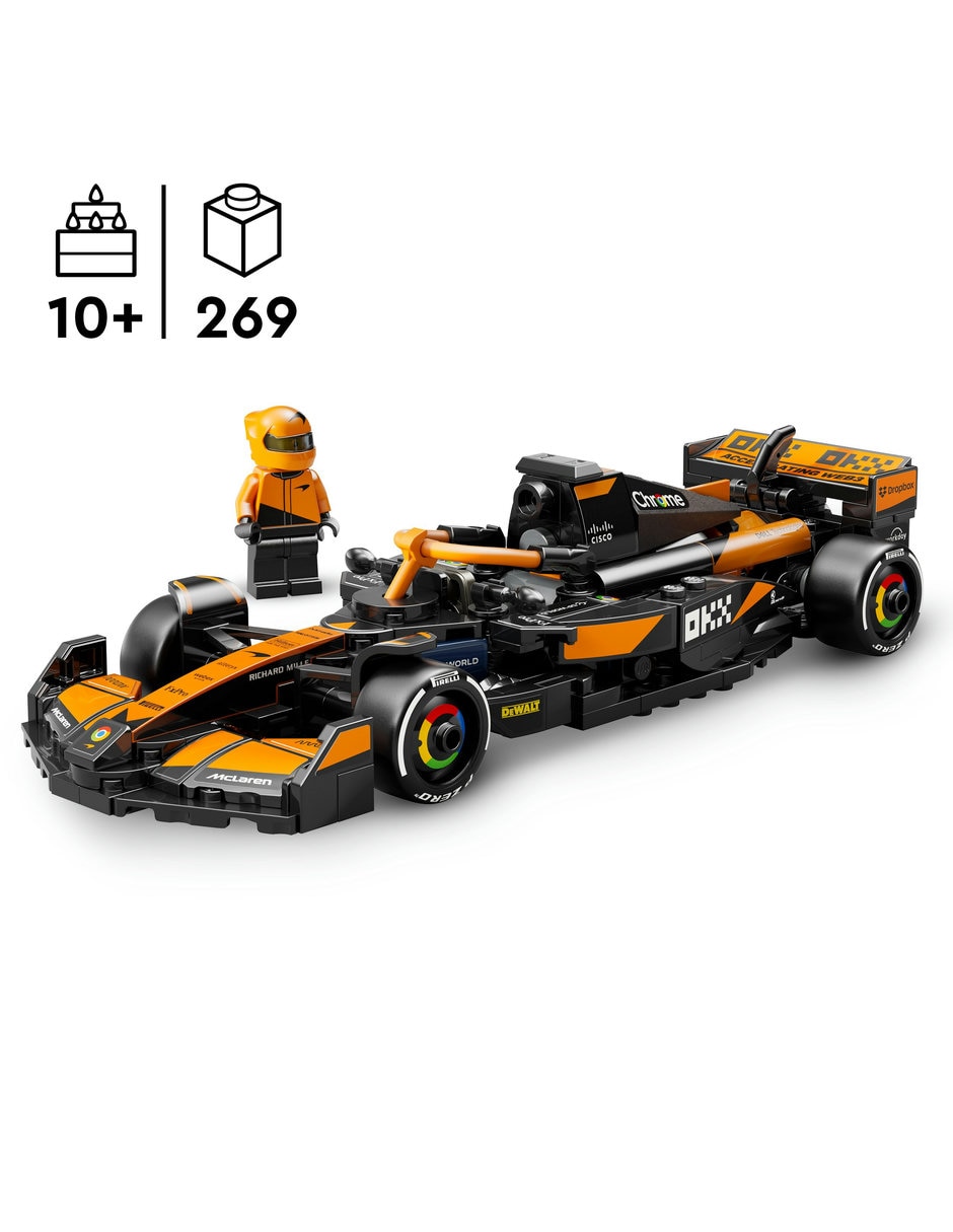 Speed Champions Auto de Carreras McLaren F1 Team MCL38 77251 3