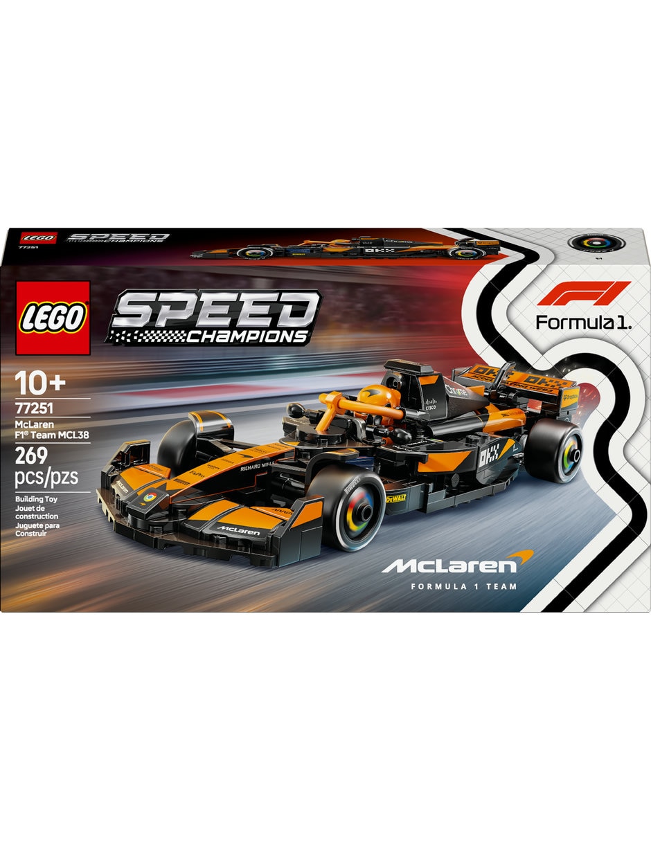 Speed Champions Auto de Carreras McLaren F1 Team MCL38 77251 4