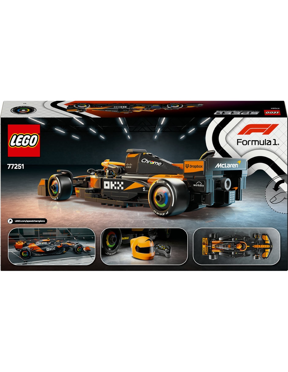 Speed Champions Auto de Carreras McLaren F1 Team MCL38 77251 8