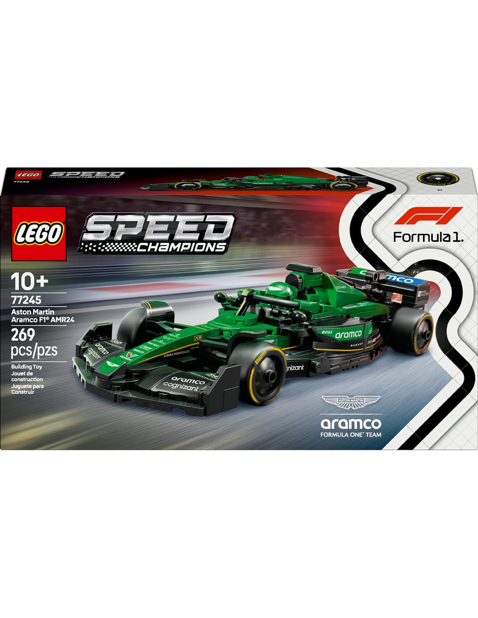 Speed Champions Auto de Carreras Aston Martin Aramco F1 AMR24 77245 2