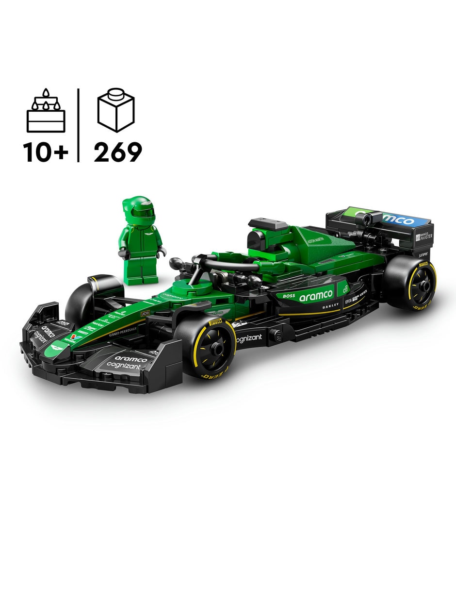 Speed Champions Auto de Carreras Aston Martin Aramco F1 AMR24 77245 7