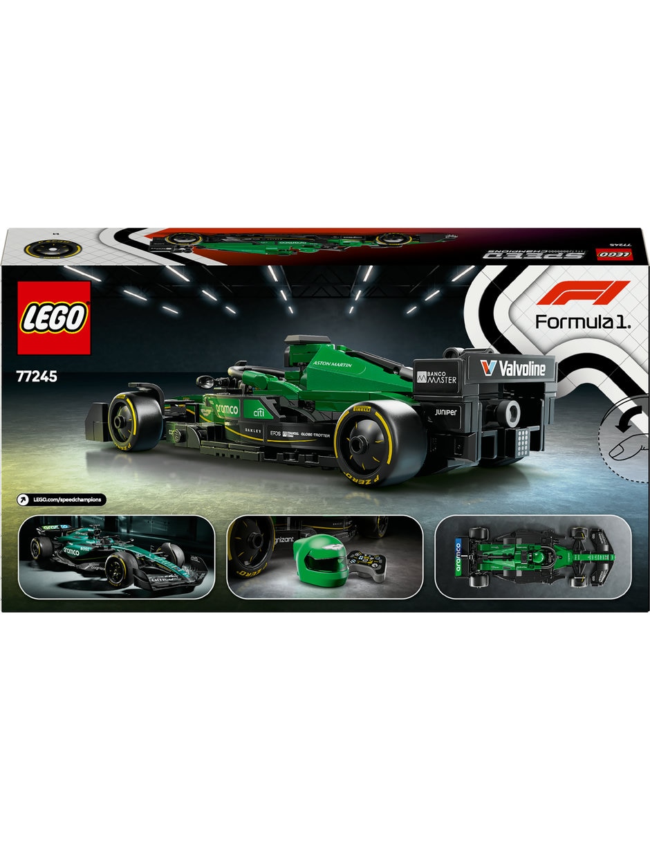 Speed Champions Auto de Carreras Aston Martin Aramco F1 AMR24 77245 8