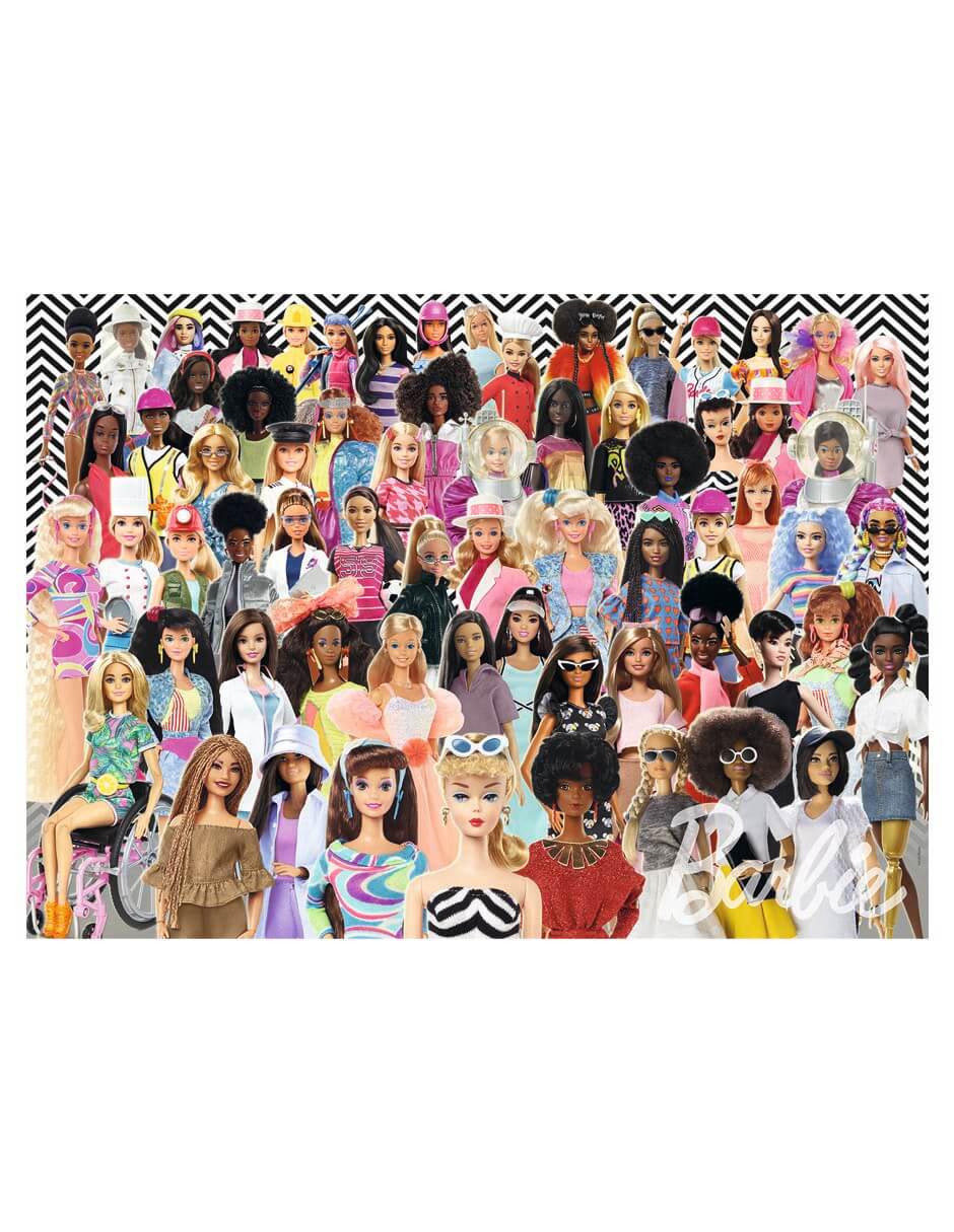 Rompecabezas Barbie Challenge 1000 piezas 4