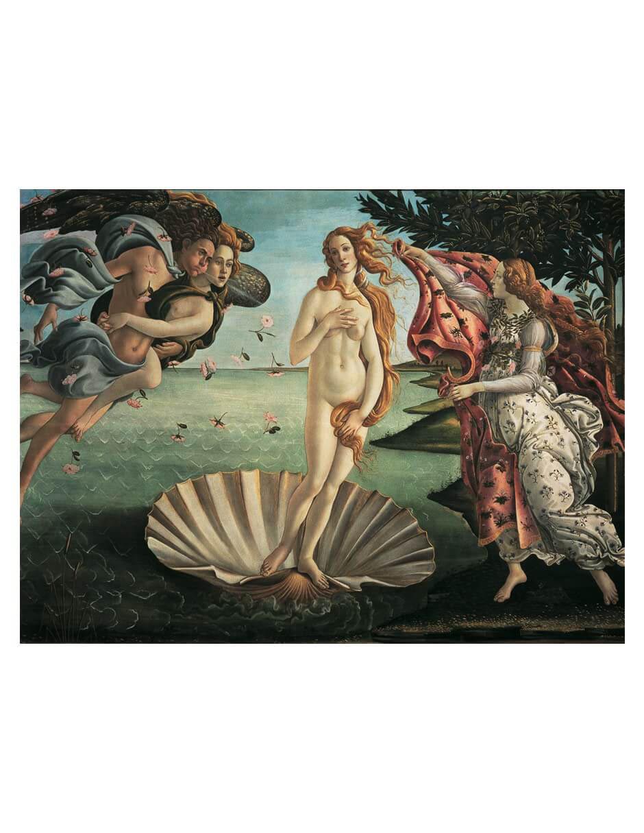 Rompecabezas Nacimiento de Venus Botticelli 1000 piezas