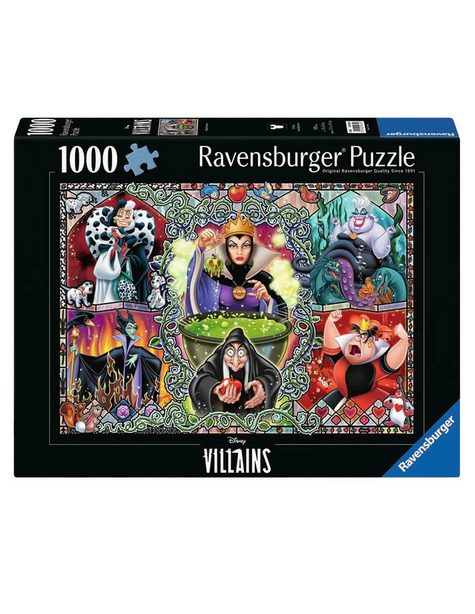 Rompecabezas Disney Villanos 1000 piezas