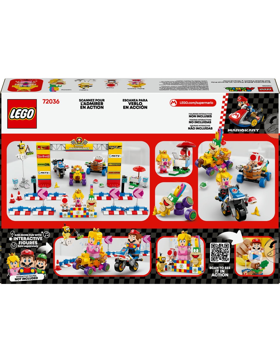Mario Kart: set Bebé Peach y Grand Prix 72036 3