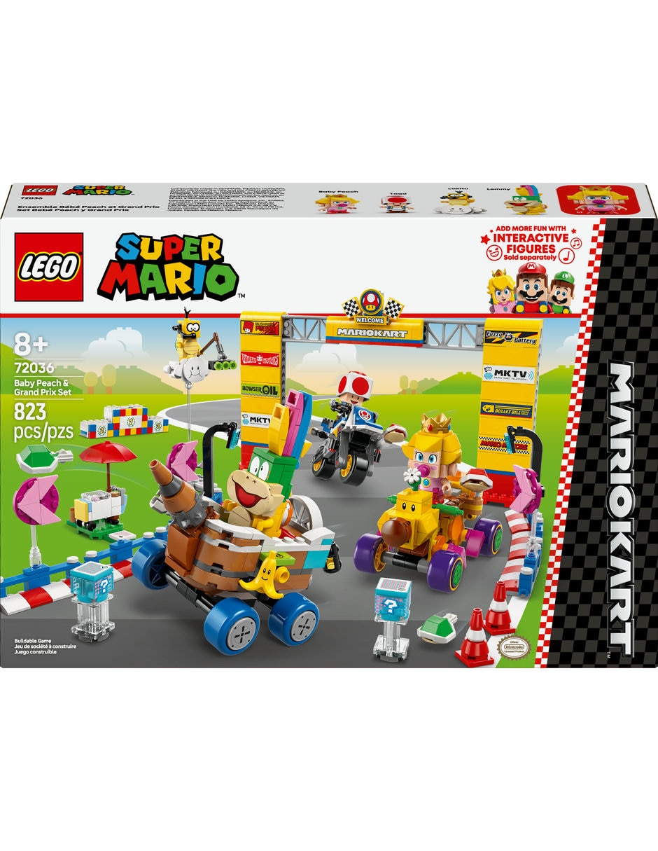 Mario Kart: set Bebé Peach y Grand Prix 72036 4