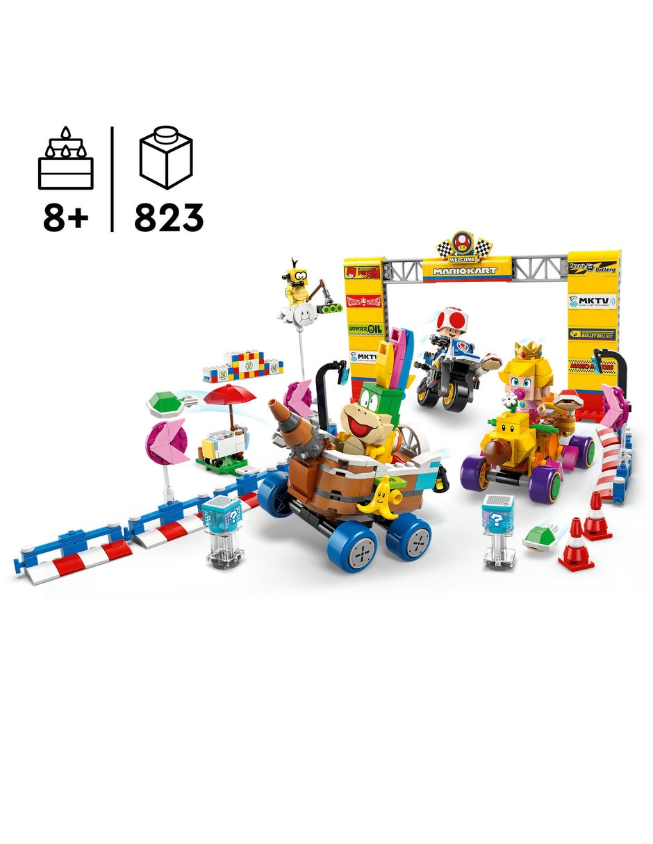 Mario Kart: set Bebé Peach y Grand Prix 72036 7