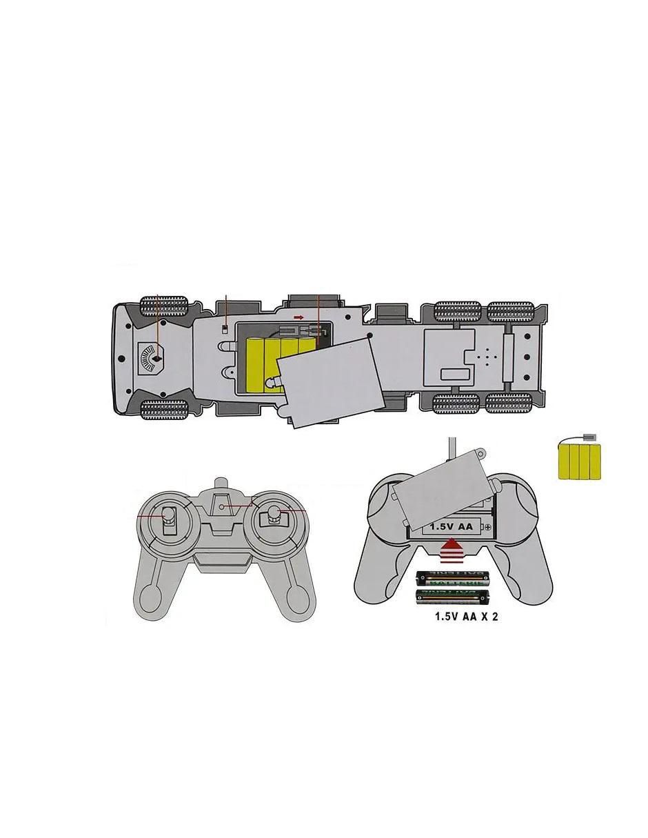 Vehículo de control remoto jt4011 9