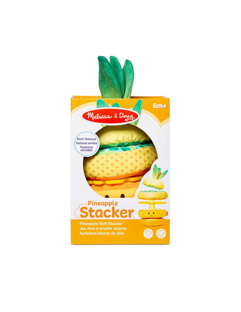 Piña Apiladora Blanda juego didáctico infantil unisex