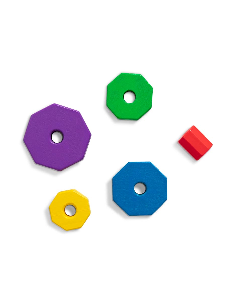 Apilador geométrico juego didáctico infantil unisex 4