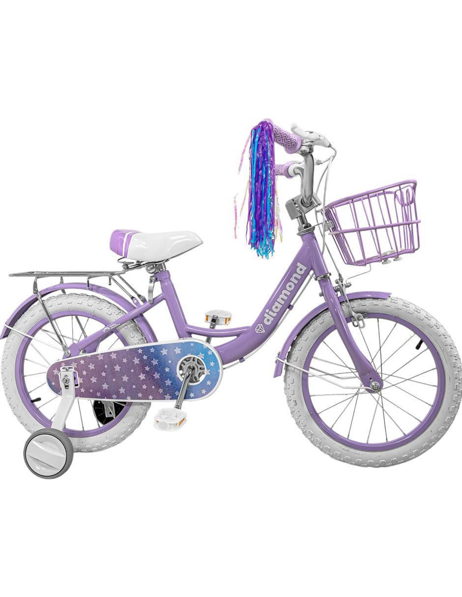 Bicicleta infantil rodada 16 unisex 2