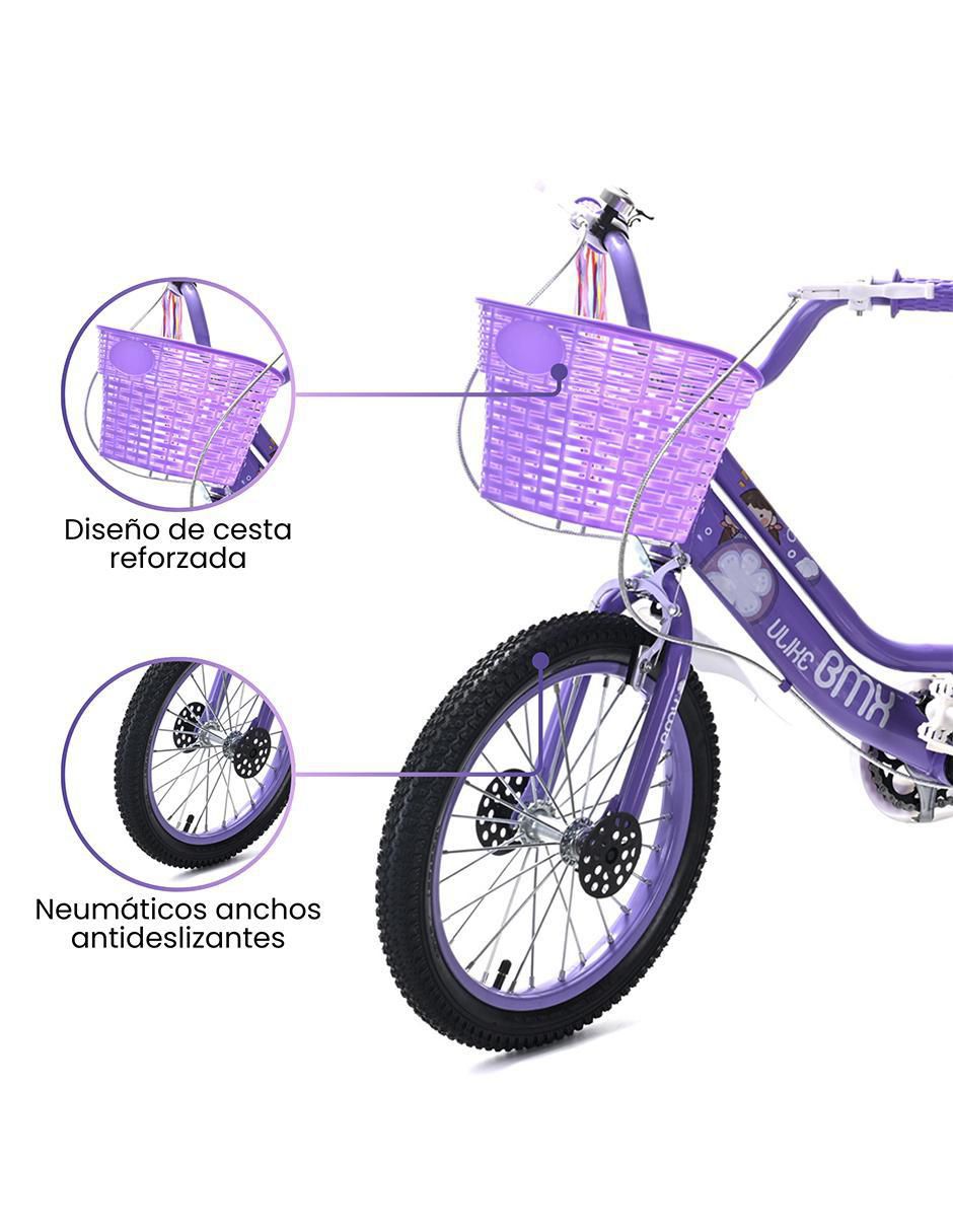 Bicicleta infantil wondrus "rodada" 16 sin familia o colección  "para" niña