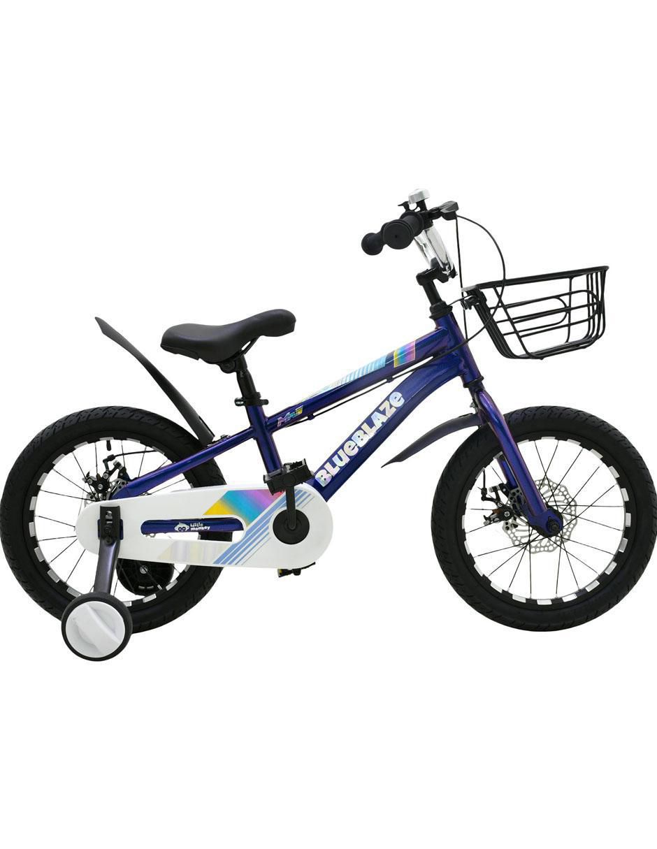 Bicicleta infantil rodada 16 unisex 10