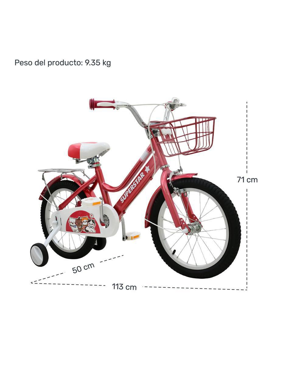 Bicicleta infantil rodada 16 unisex 5