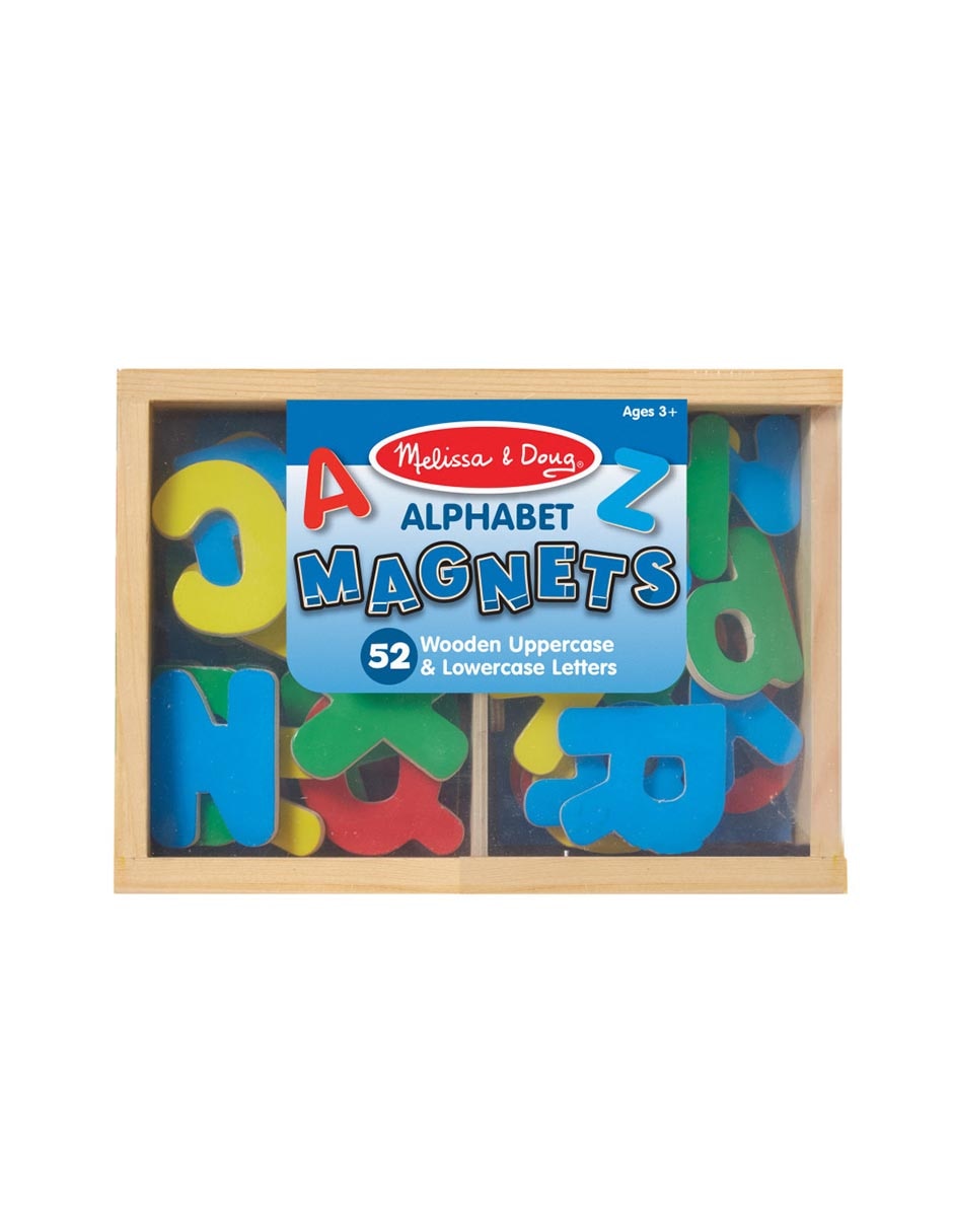 Set juego SM Melissa & Doug MDT MGA Alfabeto Magnético Set juego SM Melissa & Doug MDT MGA Alfabeto Magnético