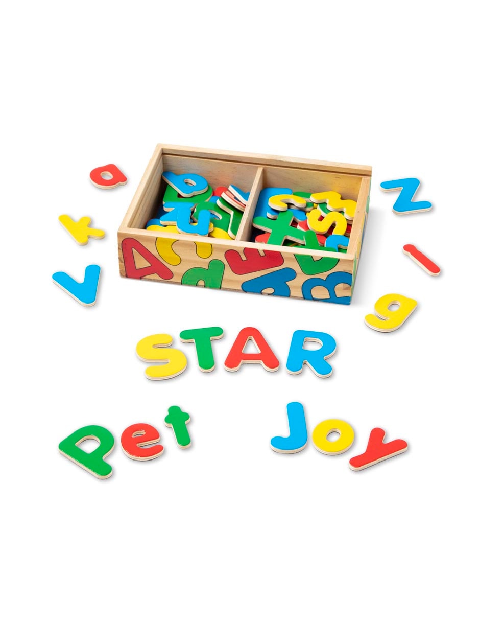 Set juego SM Melissa & Doug MDT MGA Alfabeto Magnético 2