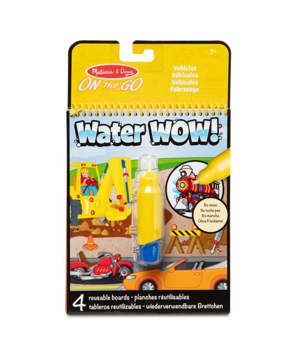 Set juego SM Melissa & Doug MAC APO Water Wow Vehículos