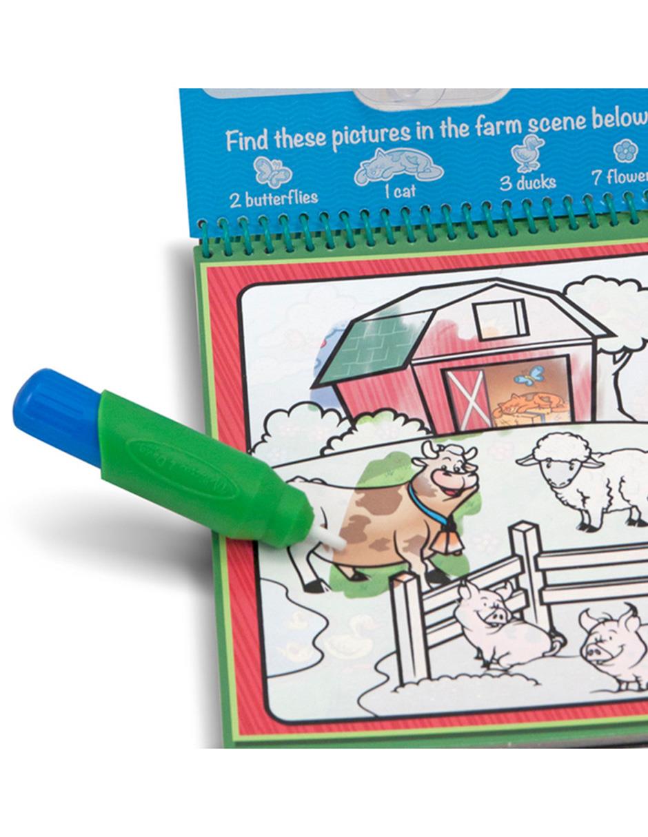 Set juego SM Melissa & Doug MAC APO Water Wow - Animales 3