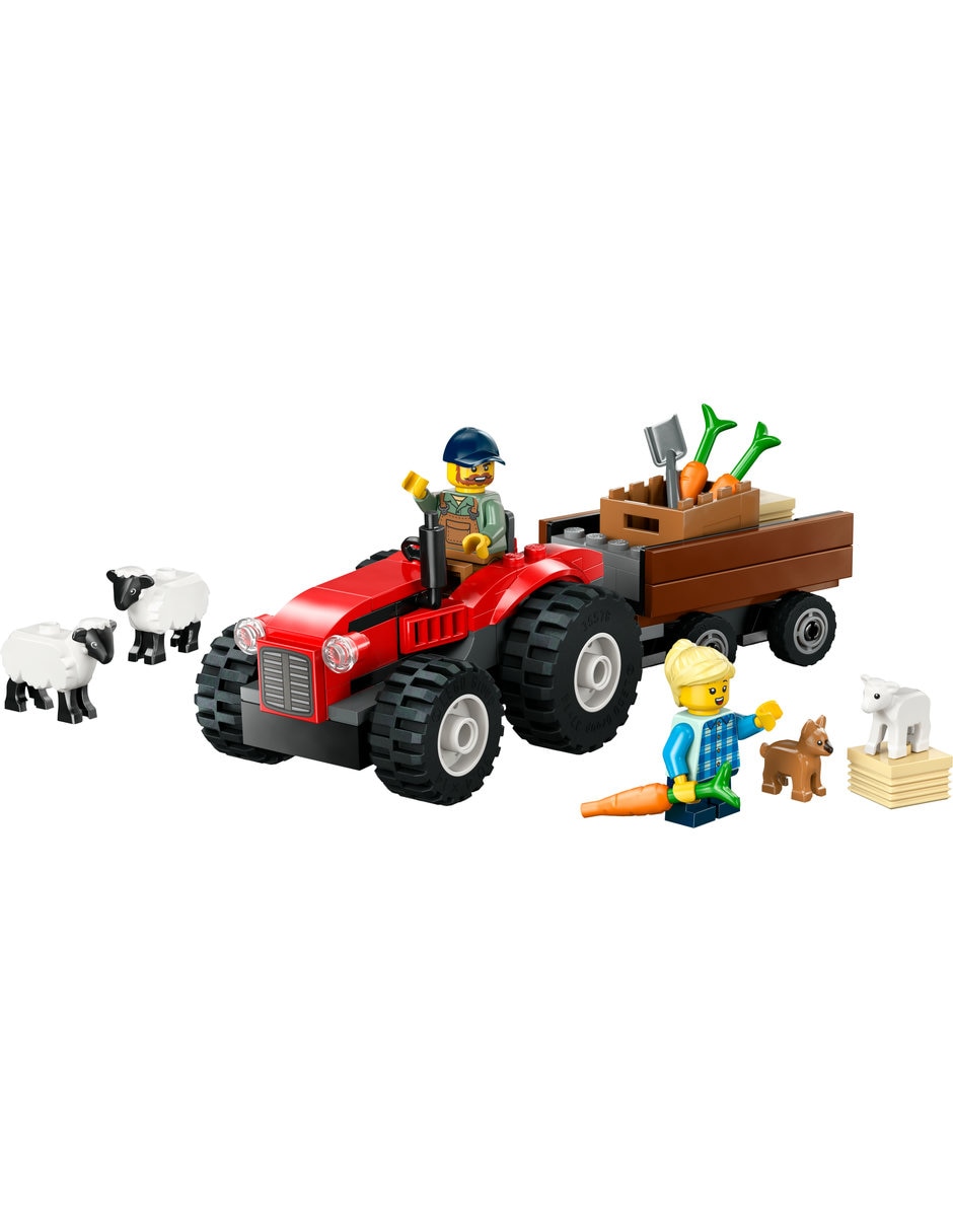Tractor con Remolque y Oveja 60461 6