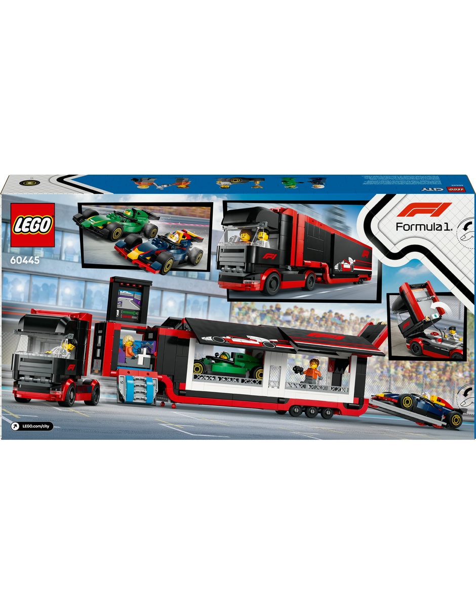 F1 Truck with RB20 & AMR24 F1 Cars 60445 4