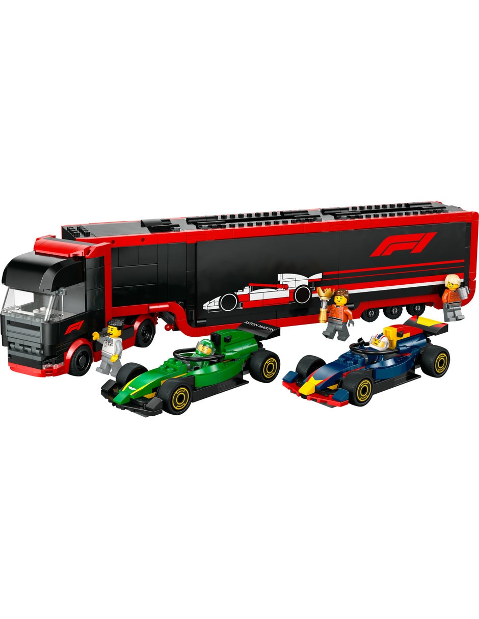 F1 Truck with RB20 & AMR24 F1 Cars 60445 6