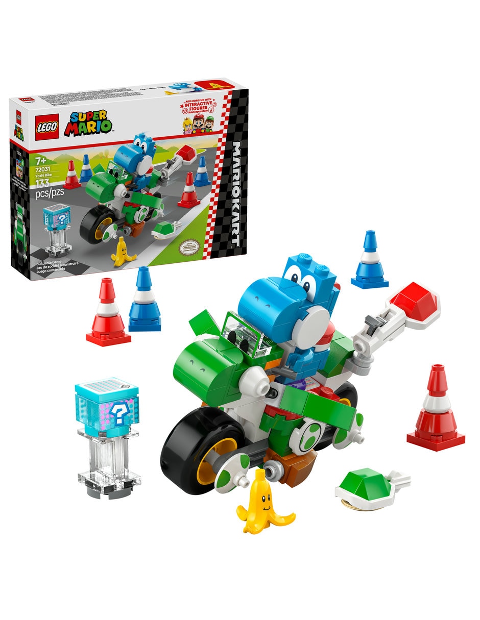 Lego Super Mario Mario Kart: Moto Yoshi 72031 Toys 