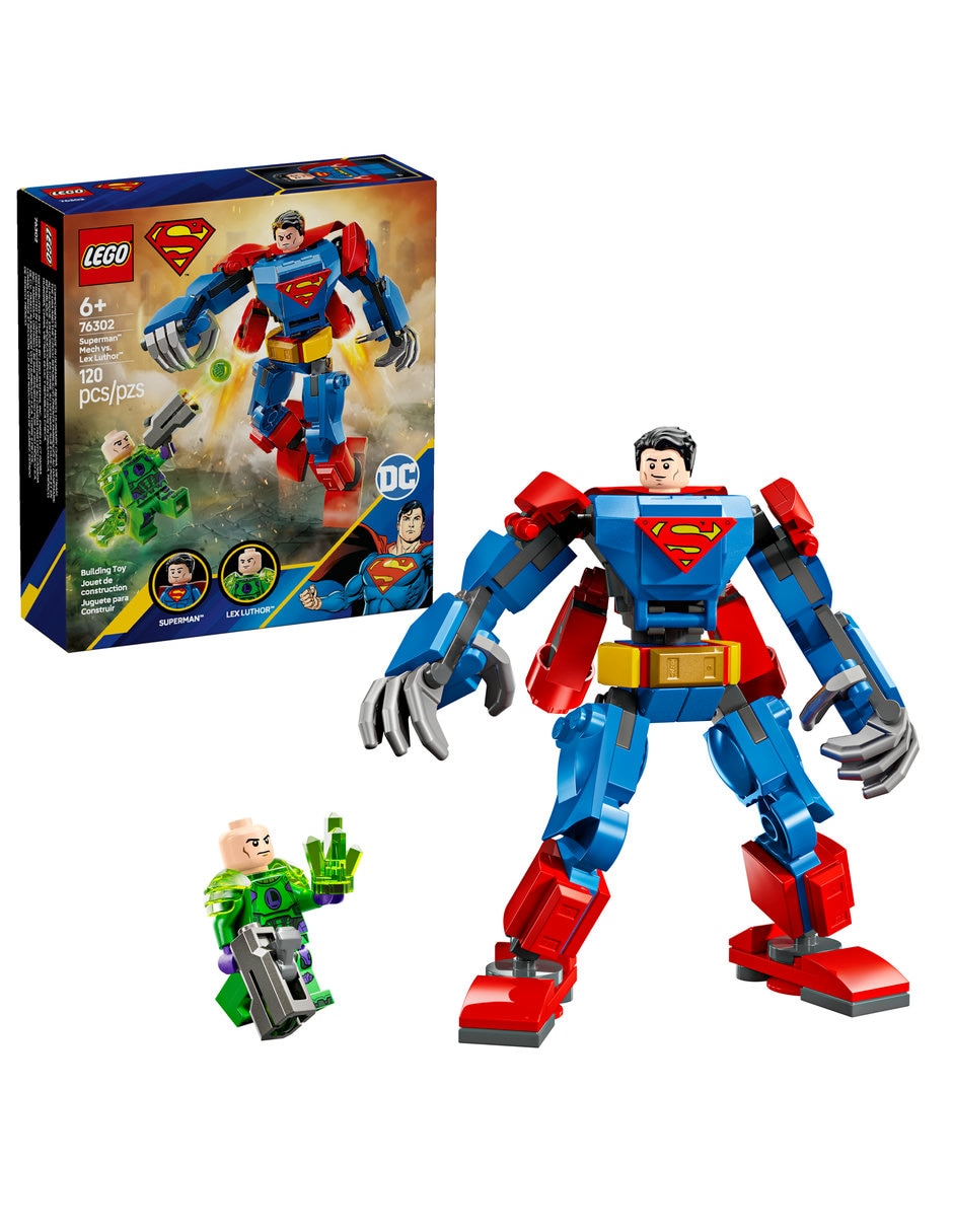 DC Armadura Robótica de Superman vs. Lex Luthor 76302 1