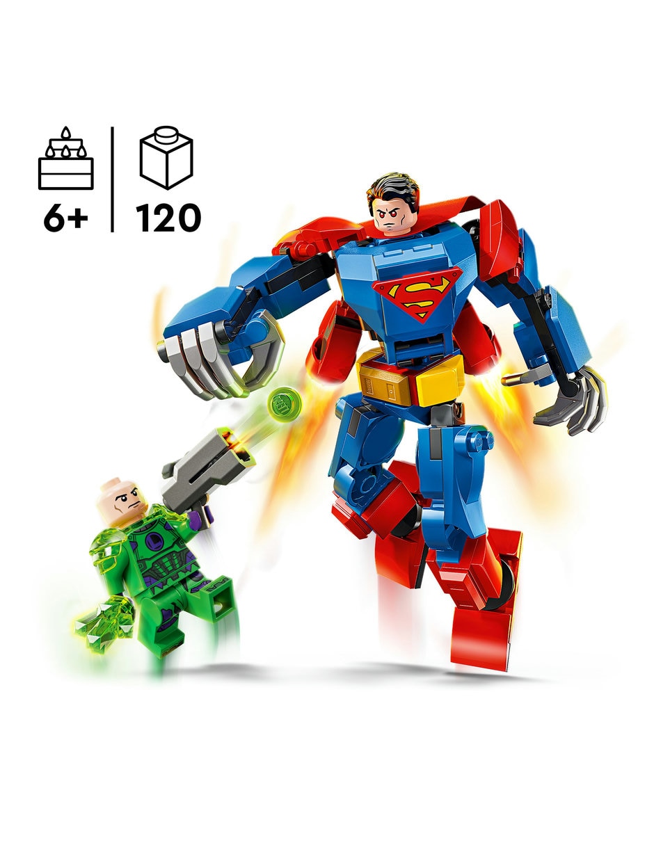 DC Armadura Robótica de Superman vs. Lex Luthor 76302 2