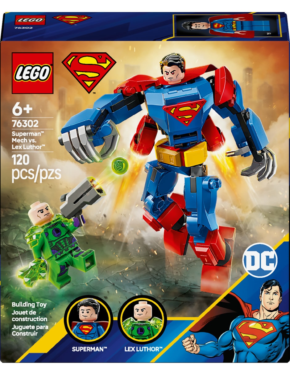 DC Armadura Robótica de Superman vs. Lex Luthor 76302 5