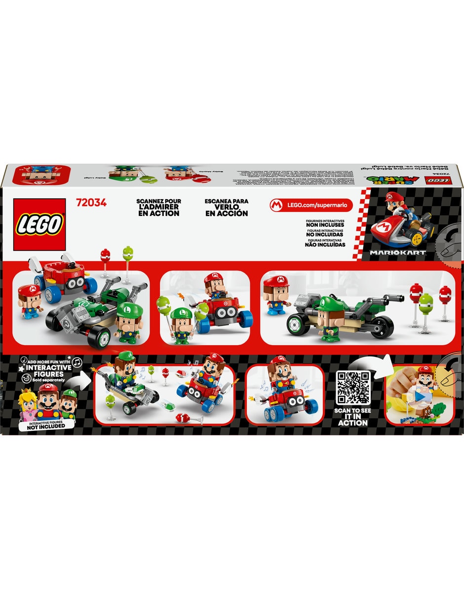 Bebé Mario vs. Bebé Luigi 72034 Mario Kart 2