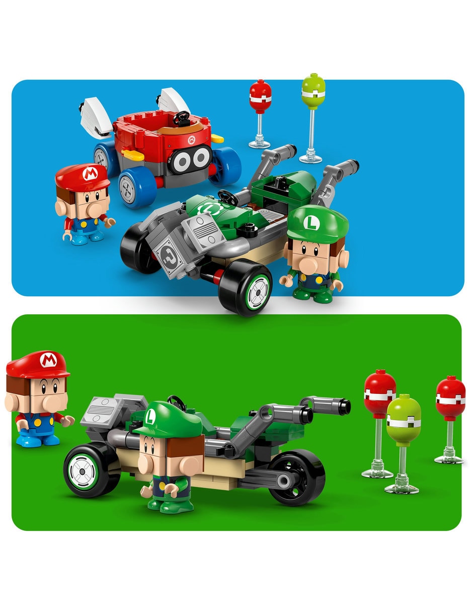 Bebé Mario vs. Bebé Luigi 72034 Mario Kart 5