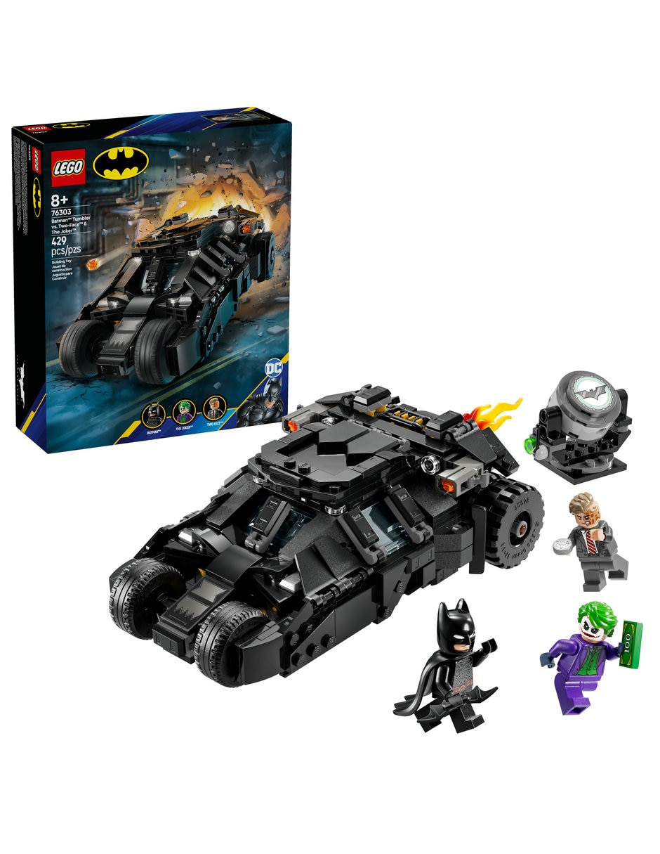 Batman Tumbler de Batman vs Two-Face y The Joker 76303