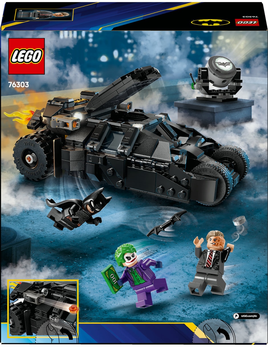 Batman Tumbler de Batman vs Two-Face y The Joker 76303 3