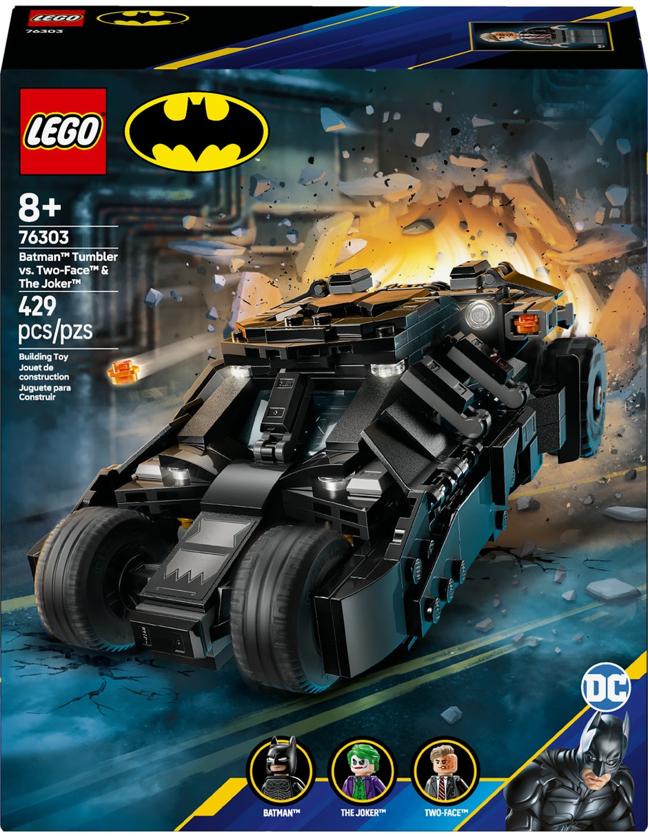 Batman Tumbler de Batman vs Two-Face y The Joker 76303 4