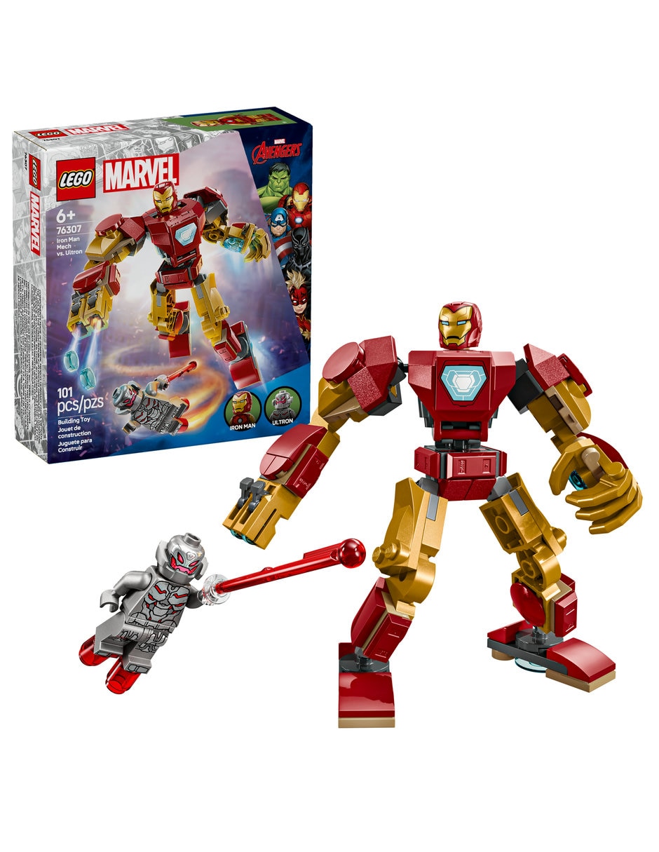Avengers Armadura Robótica de Iron Man vs. Ultrón 76307 Marvel