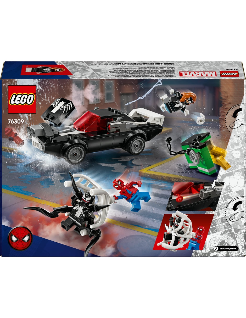 Marvel Spider-Man vs. Auto Brutal de Venom 76309 5