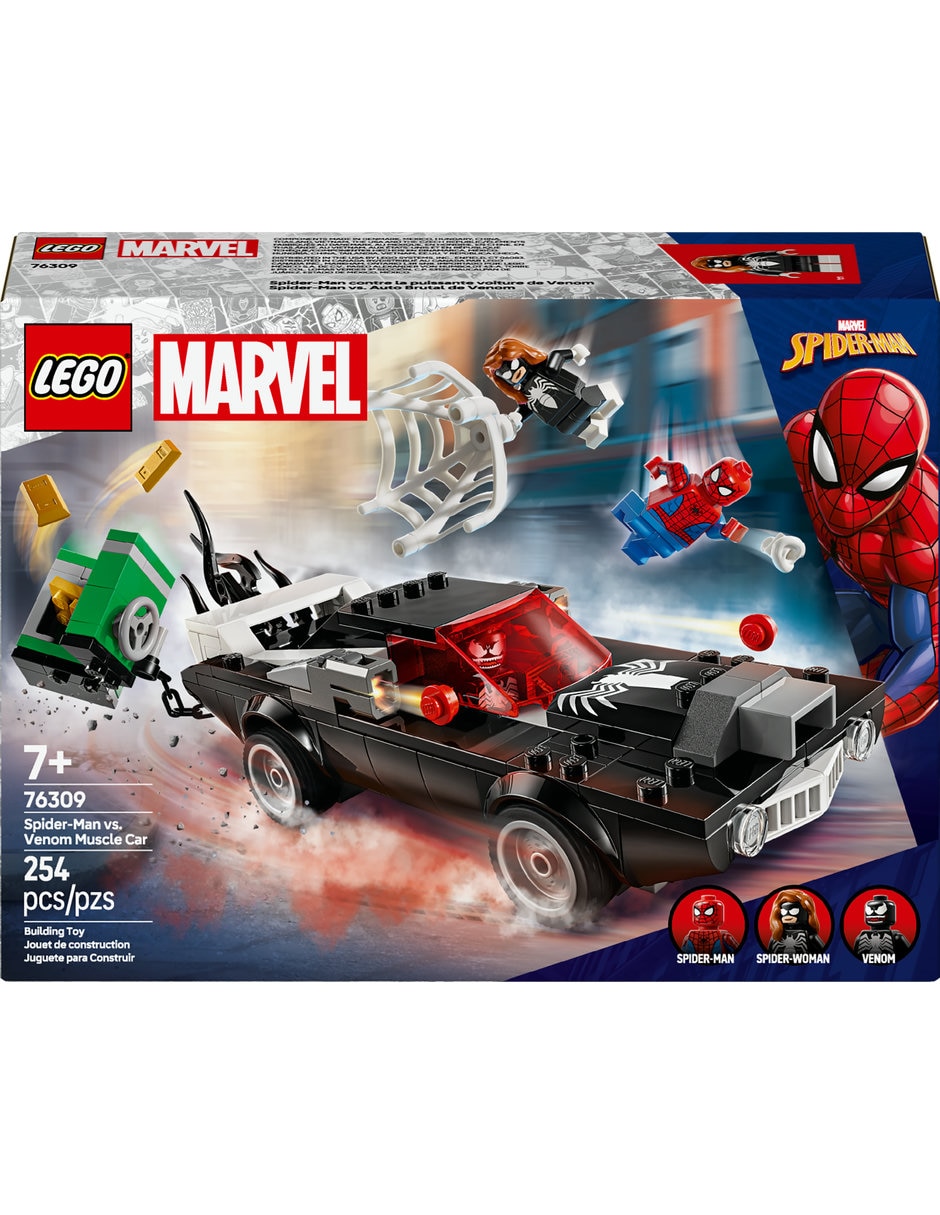 Marvel Spider-Man vs. Auto Brutal de Venom 76309 6