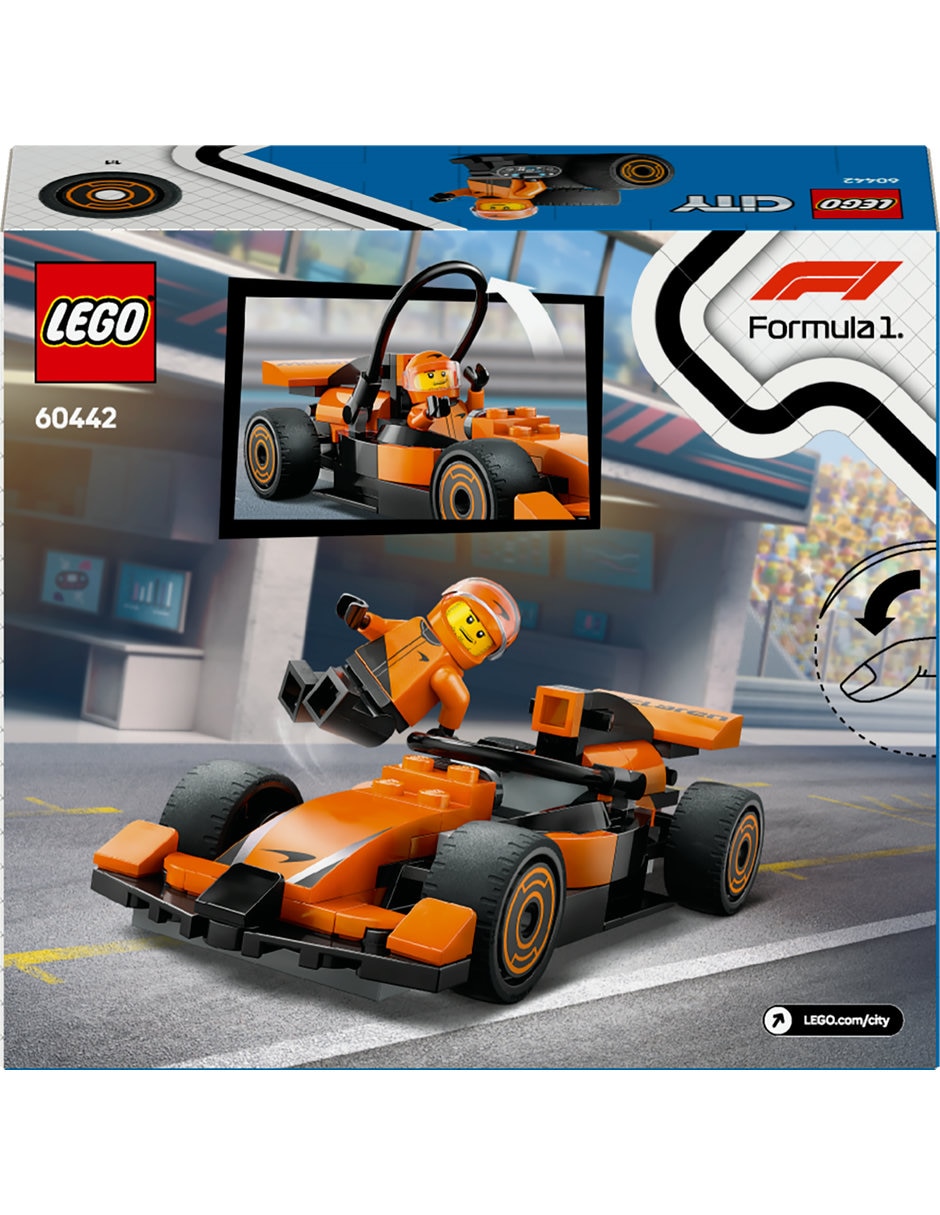 F1 Driver with McLaren Race Car 60442 3